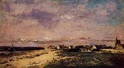 Charles-Francois Daubigny French Coastal Scene oil painting picture wholesale